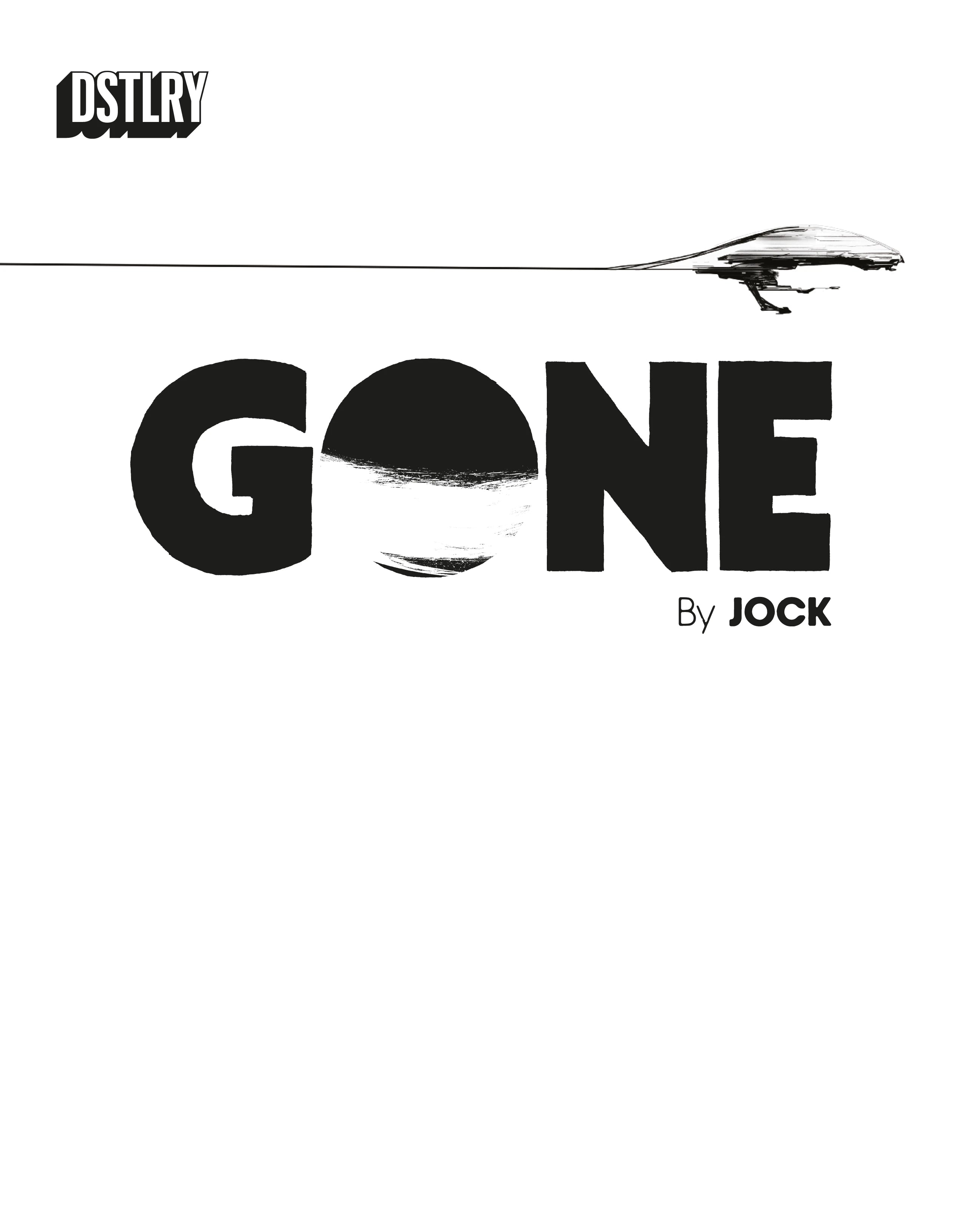 Gone #1 Black and White (Cover A - Jock)