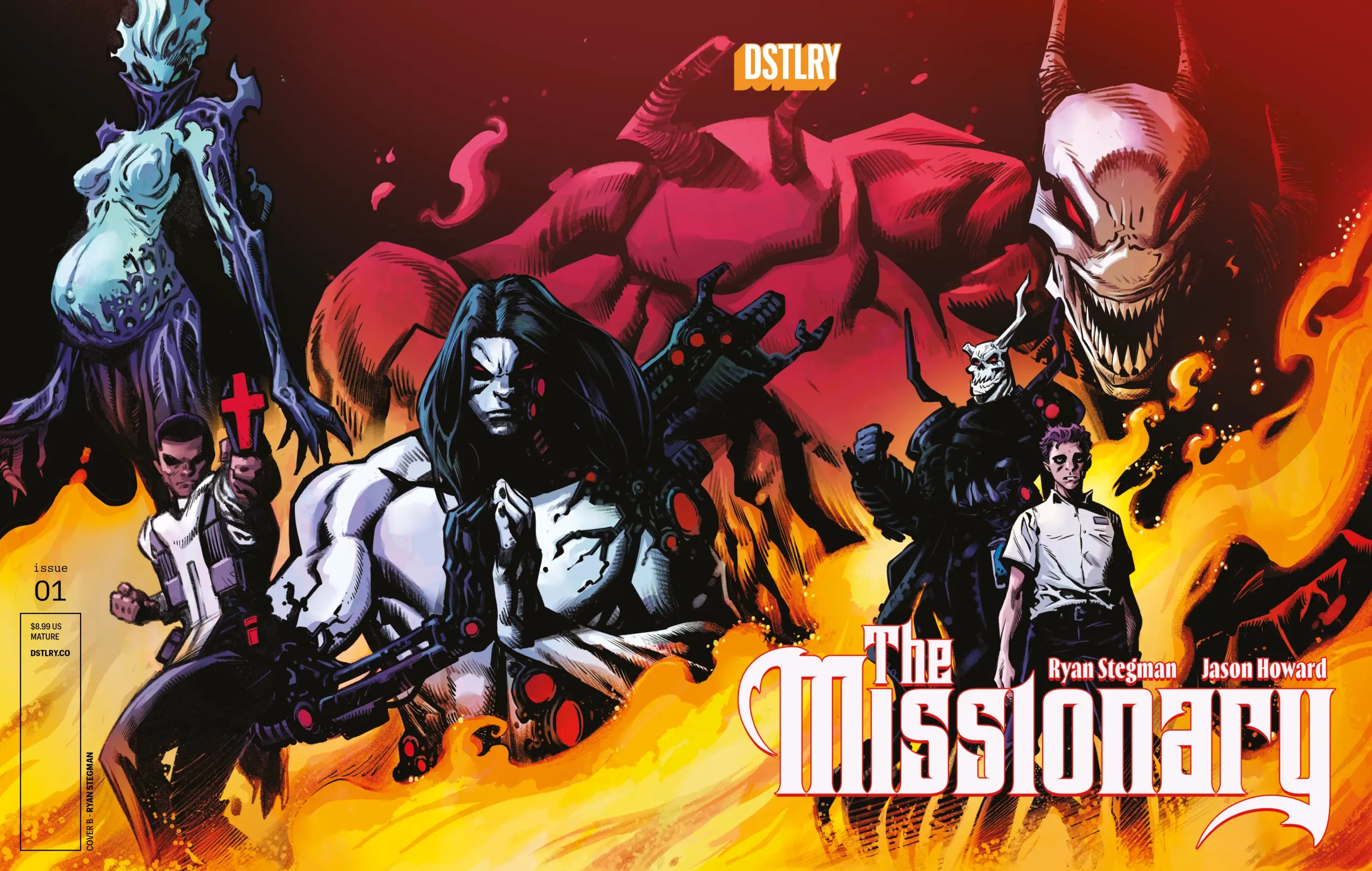 The Missionary #1 (Cover B - Stegman) – DSTLRY