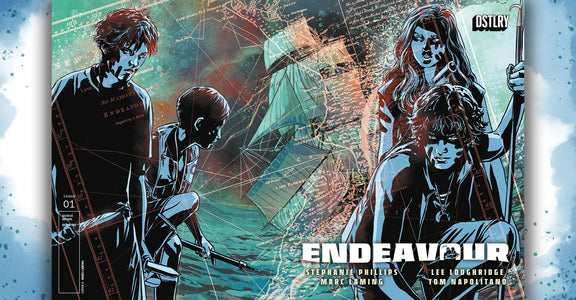 DSTLRY Braves the Brutal Waves with ENDEAVOUR: A Harrowing Survivalist Series from Stephanie Phillips & Marc Laming