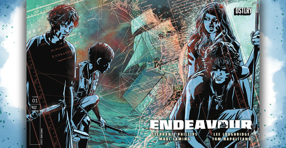 DSTLRY Braves the Brutal Waves with ENDEAVOUR: A Harrowing Survivalist Series from Stephanie Phillips & Marc Laming