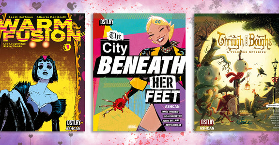 Read Ashcan Previews for The City Beneath Her Feet #1, Warm Fusion #1 & Through the Boughs