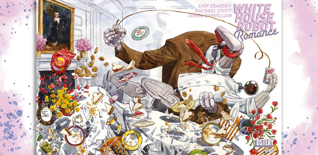 ON SALE: WHITE HOUSE ROBOT ROMANCE #1 LET’S THE SPARKS FLY AS AMERICA FLIRTS WITH CANADIAN WAR