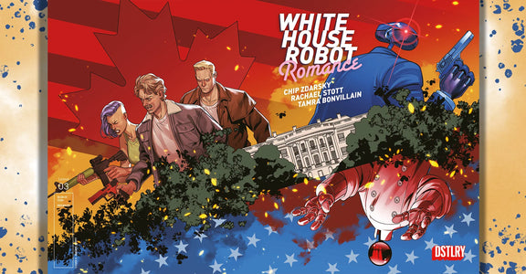 First Look: White House Robot Romance #3 Sends Service-1 & Chef-9 After the Commander-in-Chief