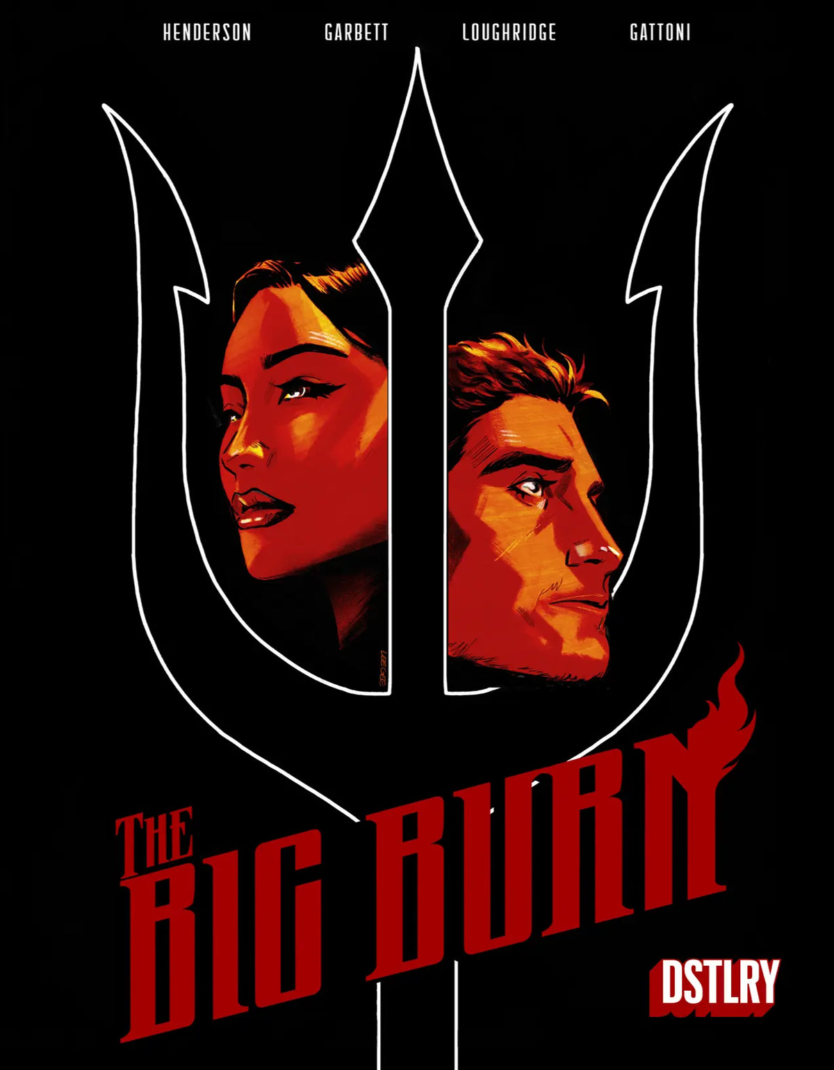 The Big Burn #3 (Cover B - Garbett)