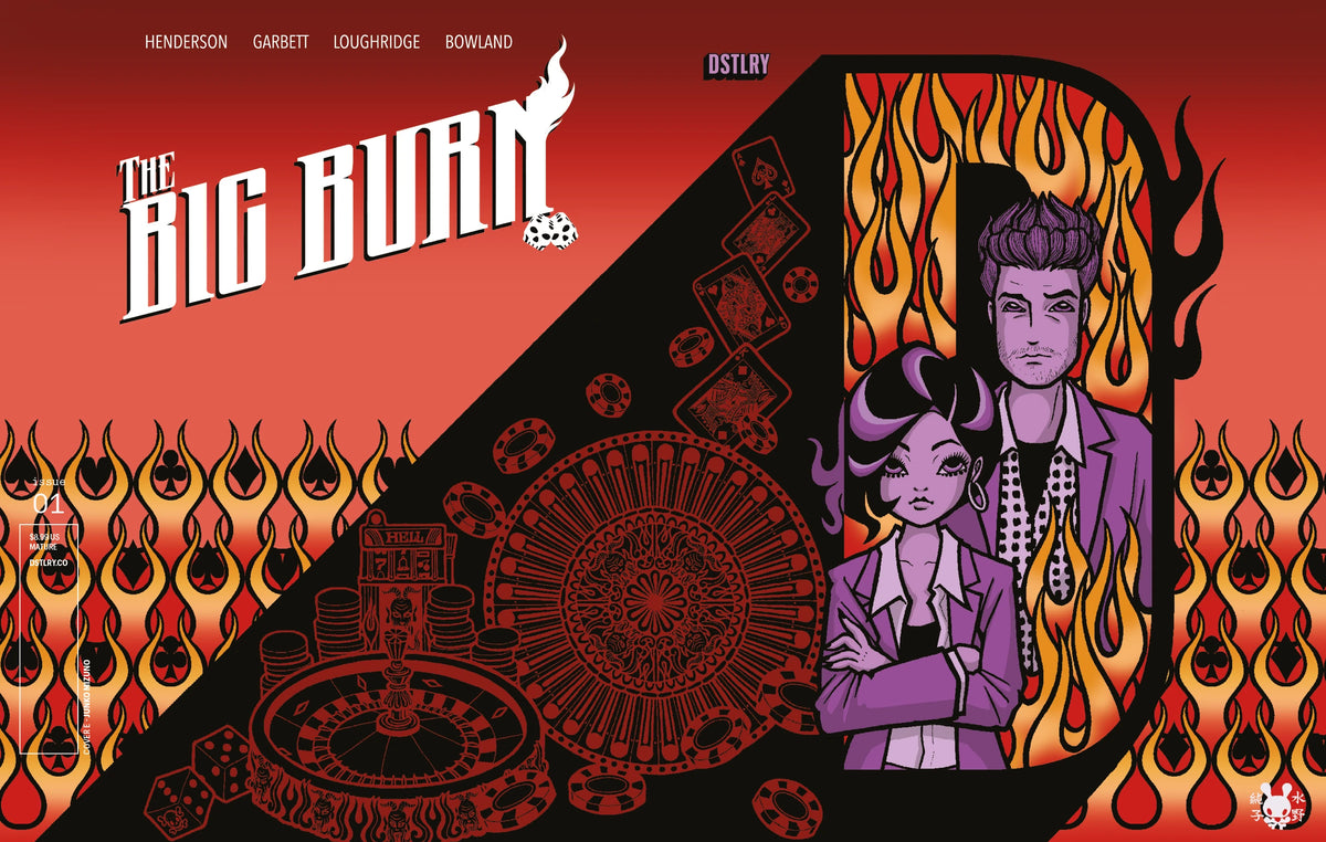 The Big Burn #1 (Cover E - Mizuno)