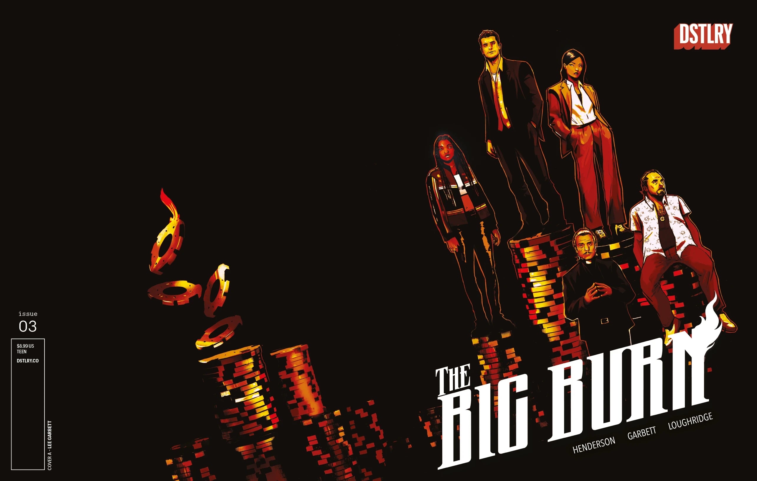 The Big Burn #3 (Cover A - Garbett)