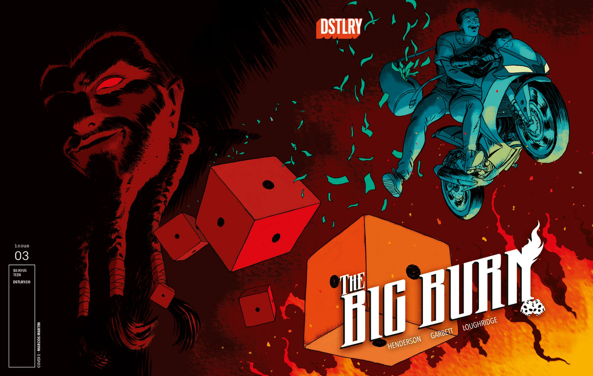 The Big Burn #3 (Cover E - Martin)