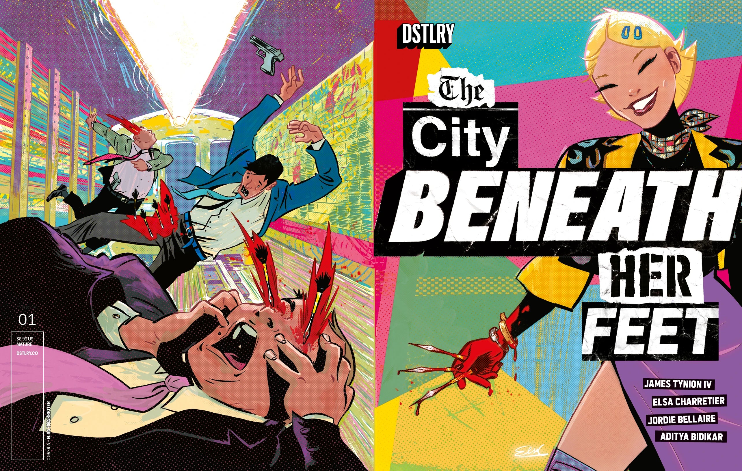 The City Beneath Her Feet #1 (Cover A - Charretier)