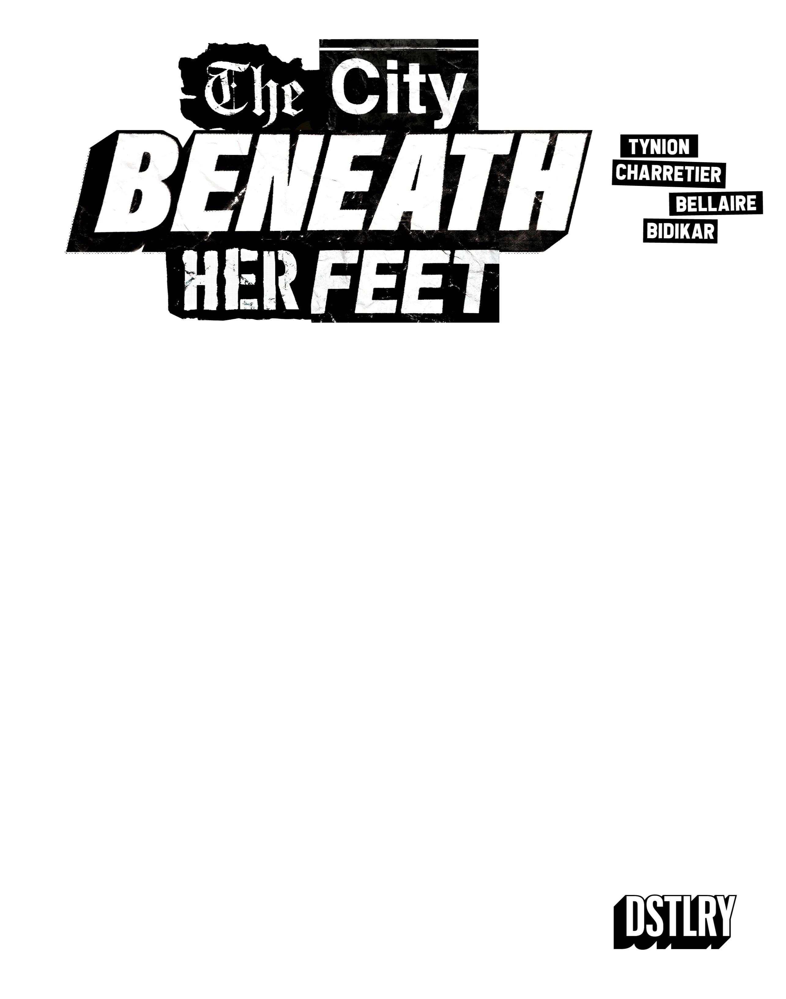 The City Beneath Her Feet #1 (Cover G - Sketch)