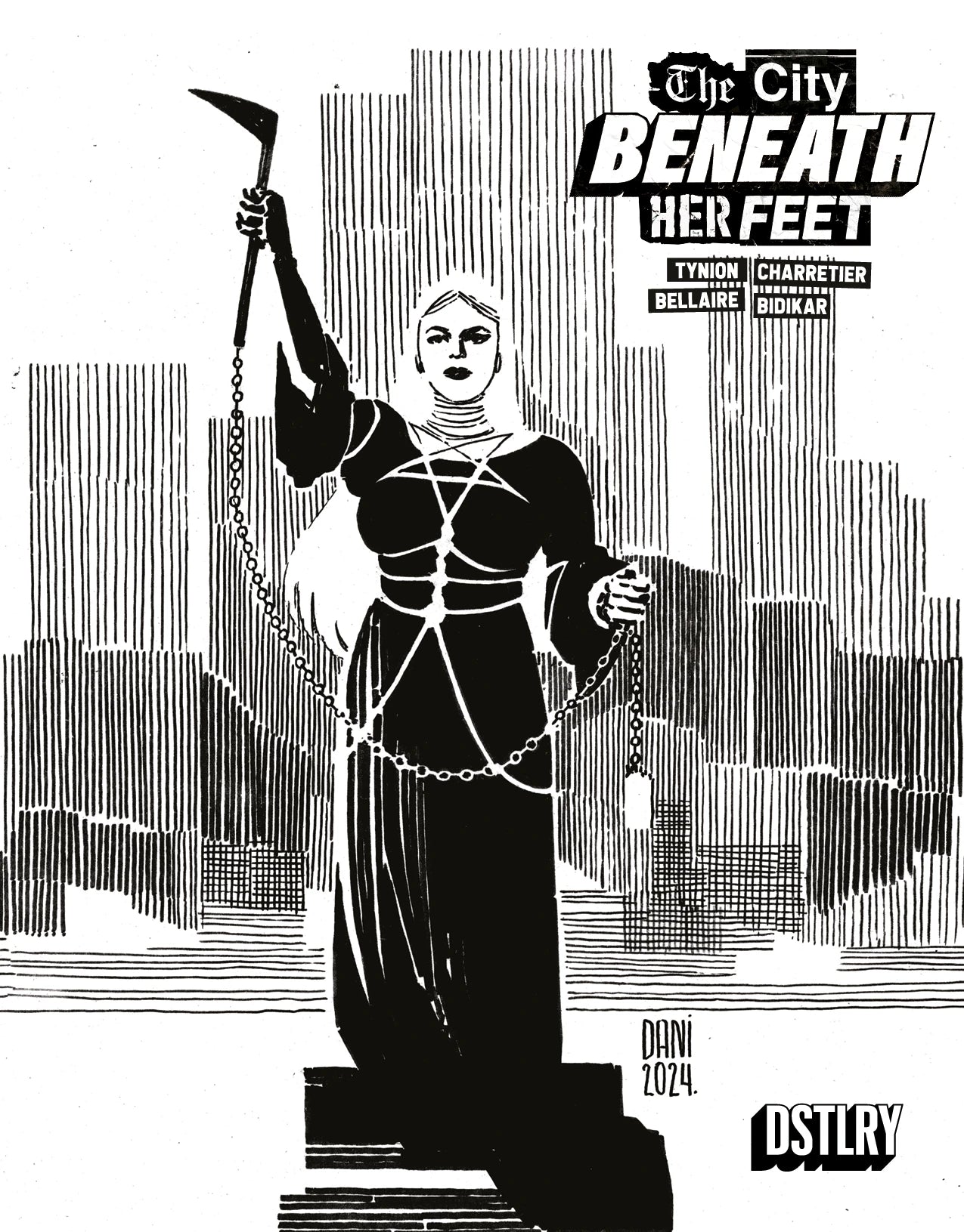 The City Beneath Her Feet #2 (Cover F - Dani Black & White)