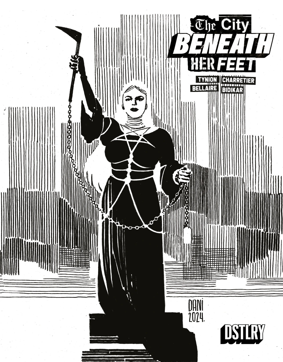The City Beneath Her Feet #2 (Cover F - Dani Black & White)