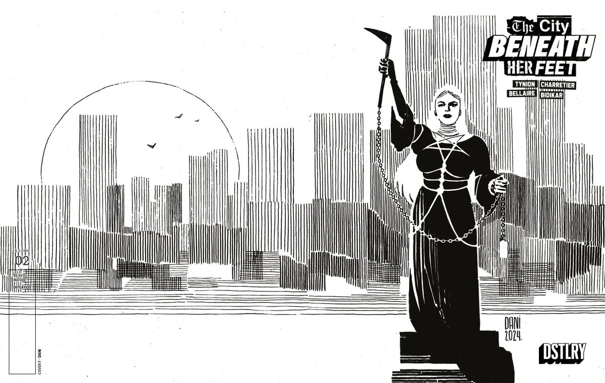 The City Beneath Her Feet #2 (Cover F - Dani Black & White)