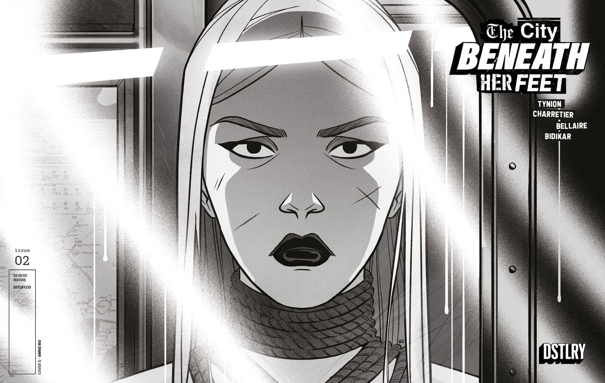 The City Beneath Her Feet #2 (Cover G -Wu Black & White)
