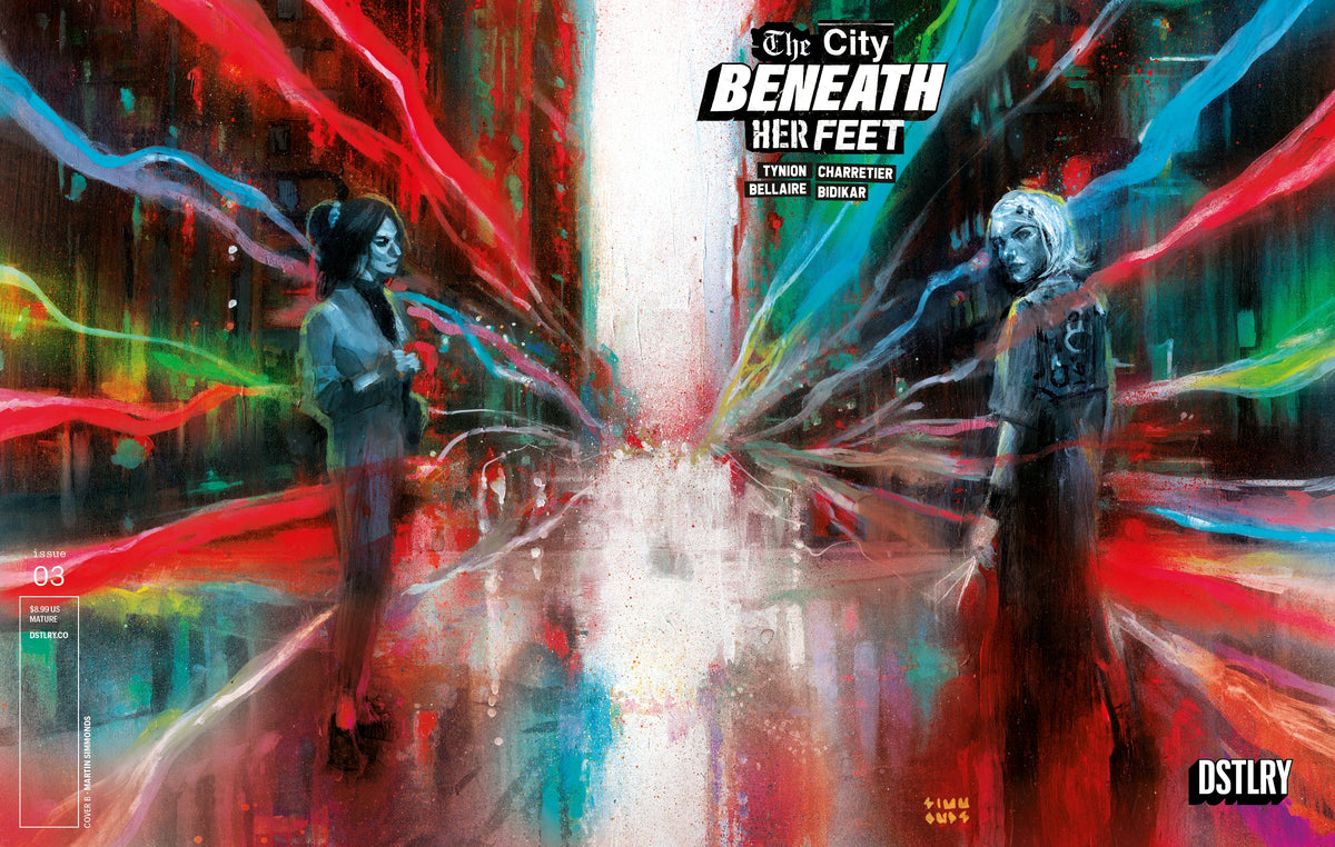 The City Beneath Her Feet #3 (Cover B - Simmonds)