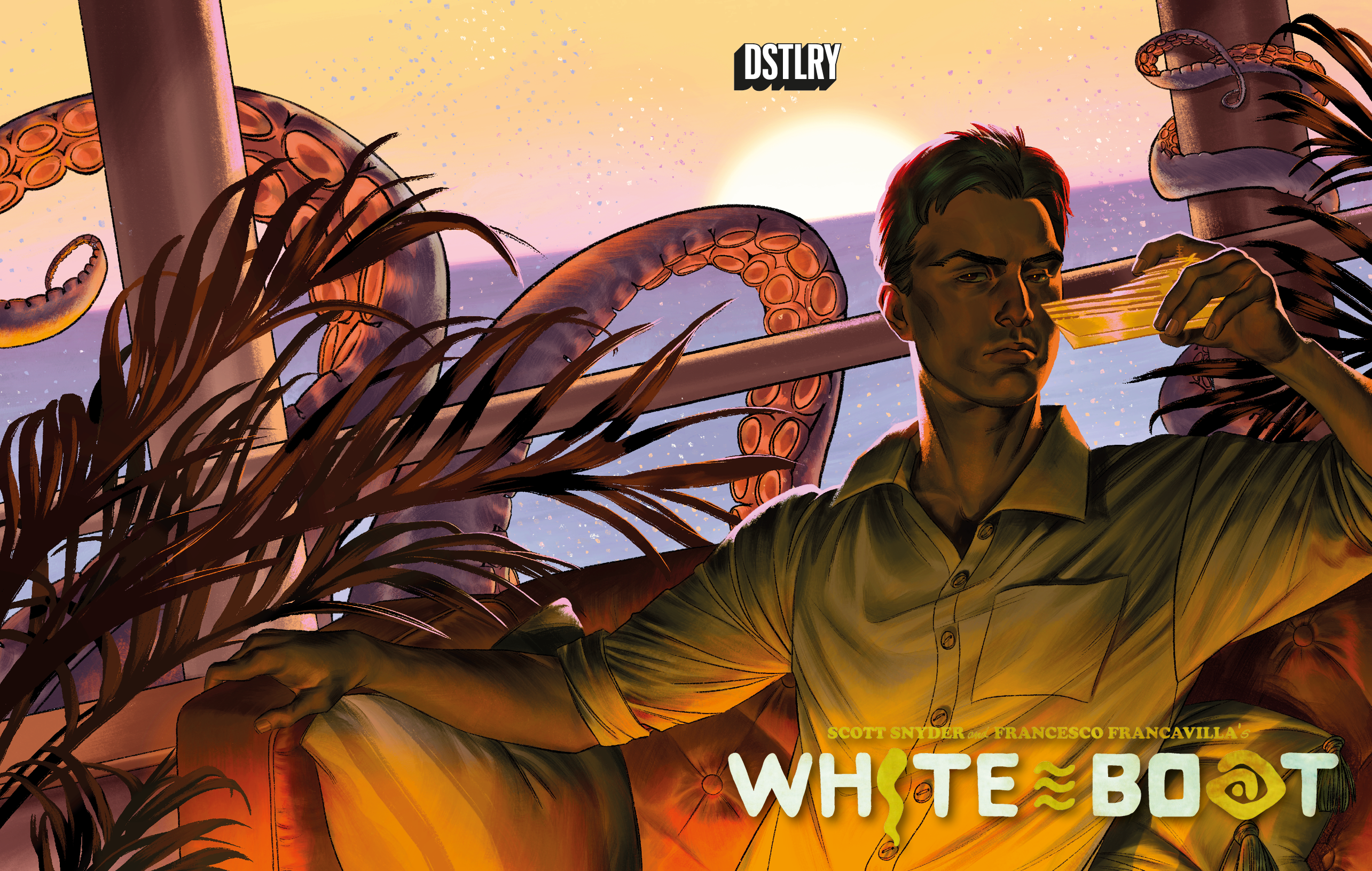 White Boat #1 (Cover D – Valerio)