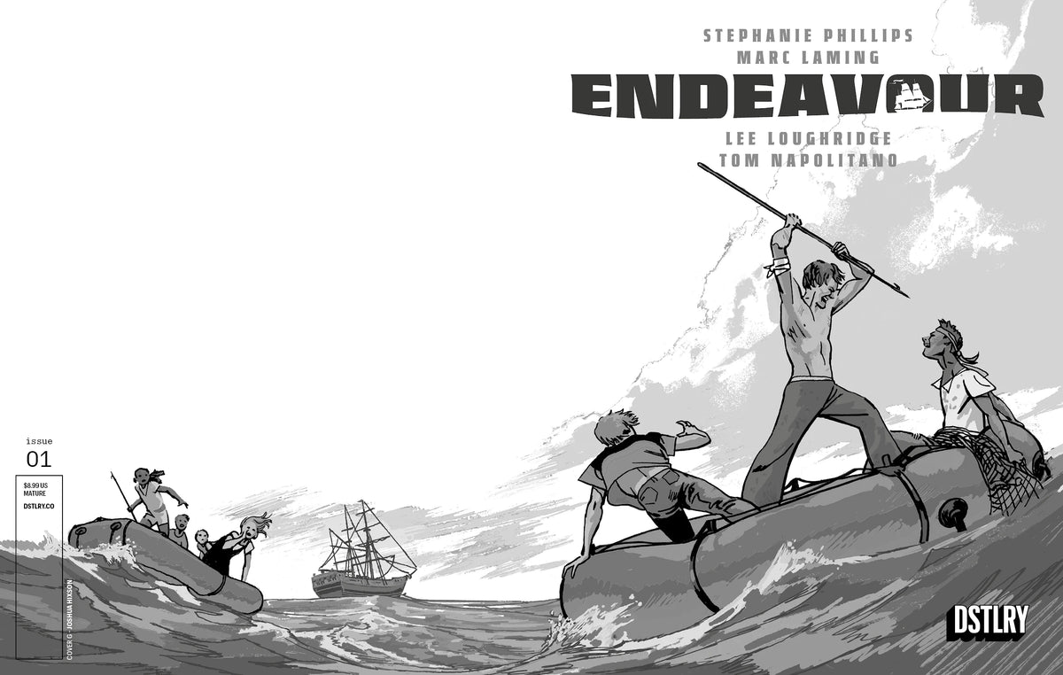 Endeavour #1 (Cover G - Hixson Black & White)