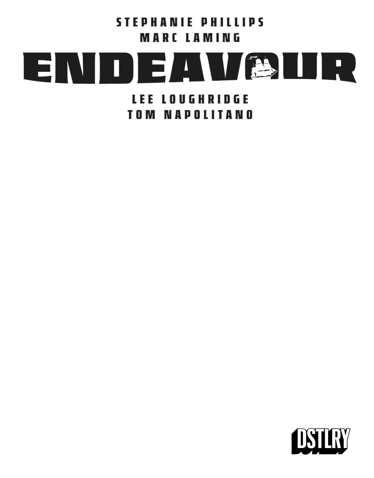 Endeavour #1 (Cover F - Sketch)