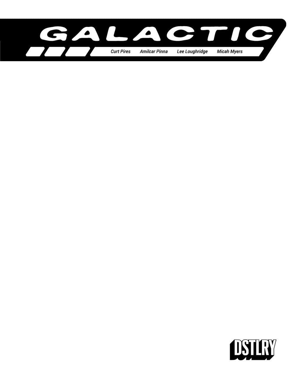 Galactic #1 (Cover G - Sketch)