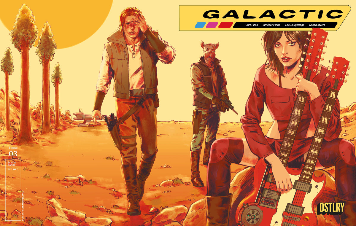 Galactic #3 (Cover C - Blanco)