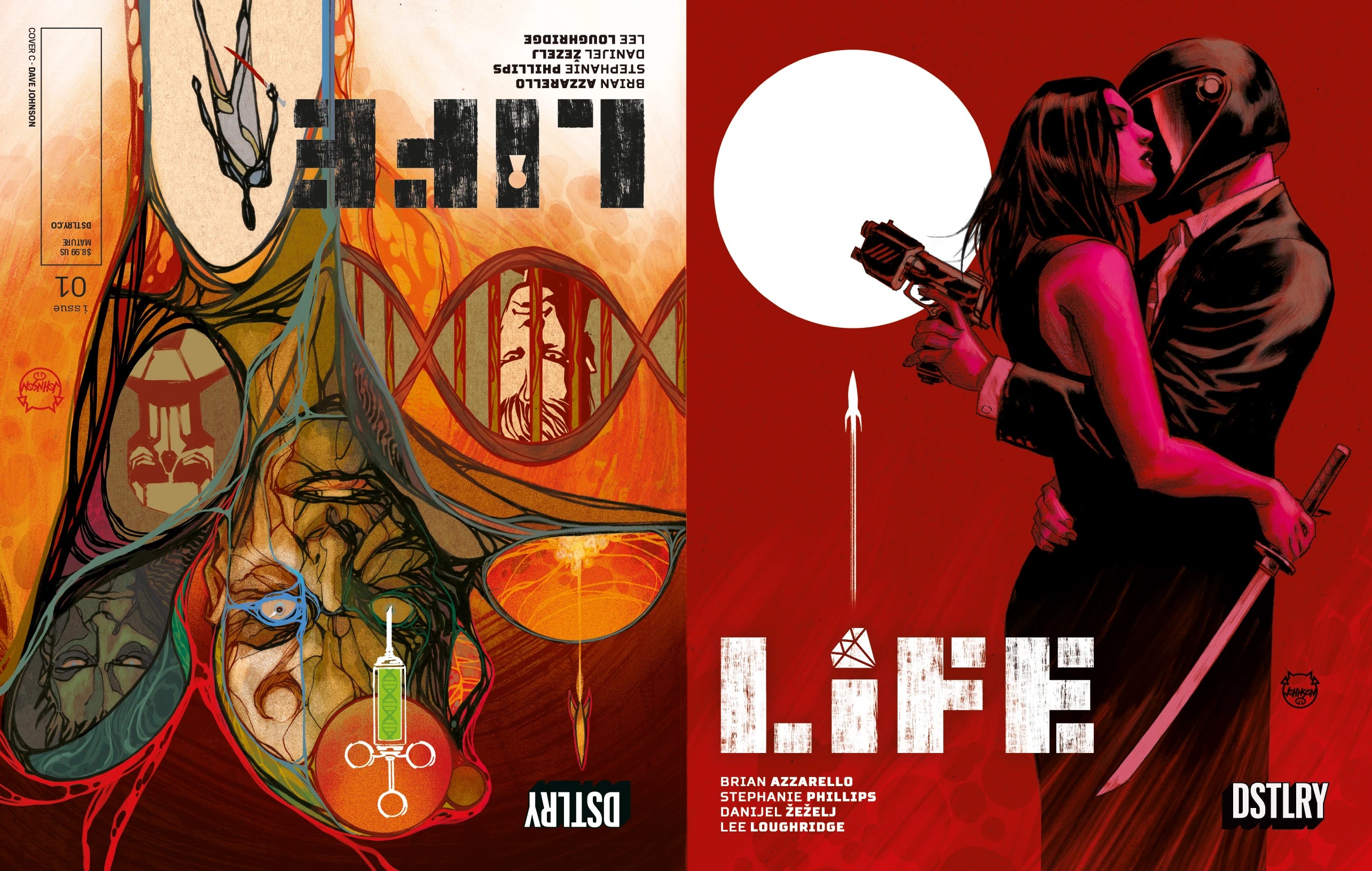 LIFE #1 (Cover C - Johnson)