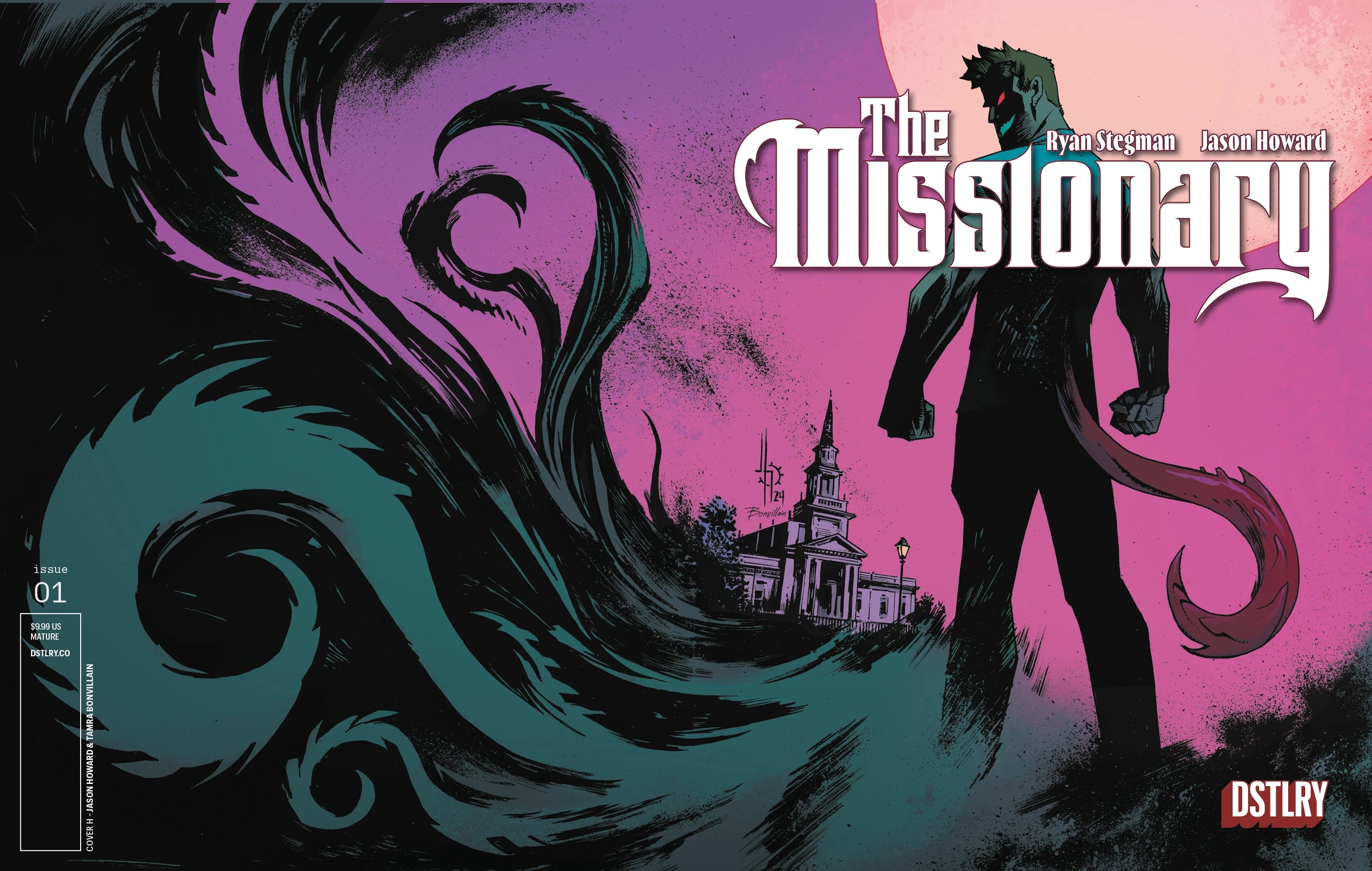 The Missionary #1 (Cover H - Howard Bonvillain RED LABEL NSFW)