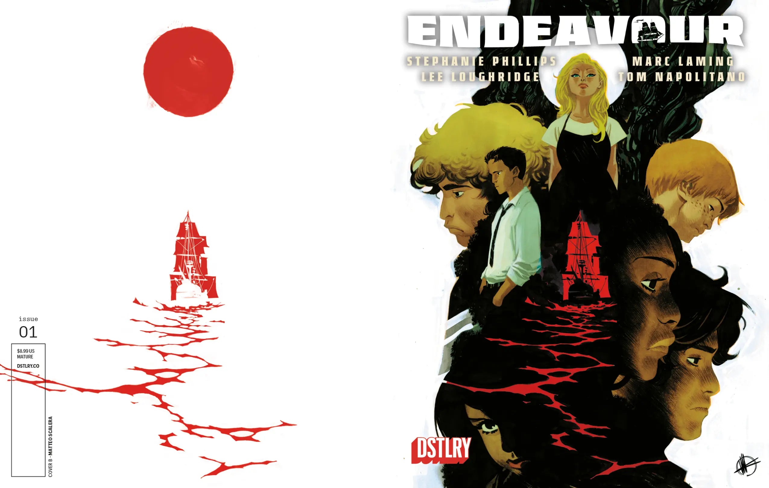 Endeavour #1 (Cover B - Scalera)