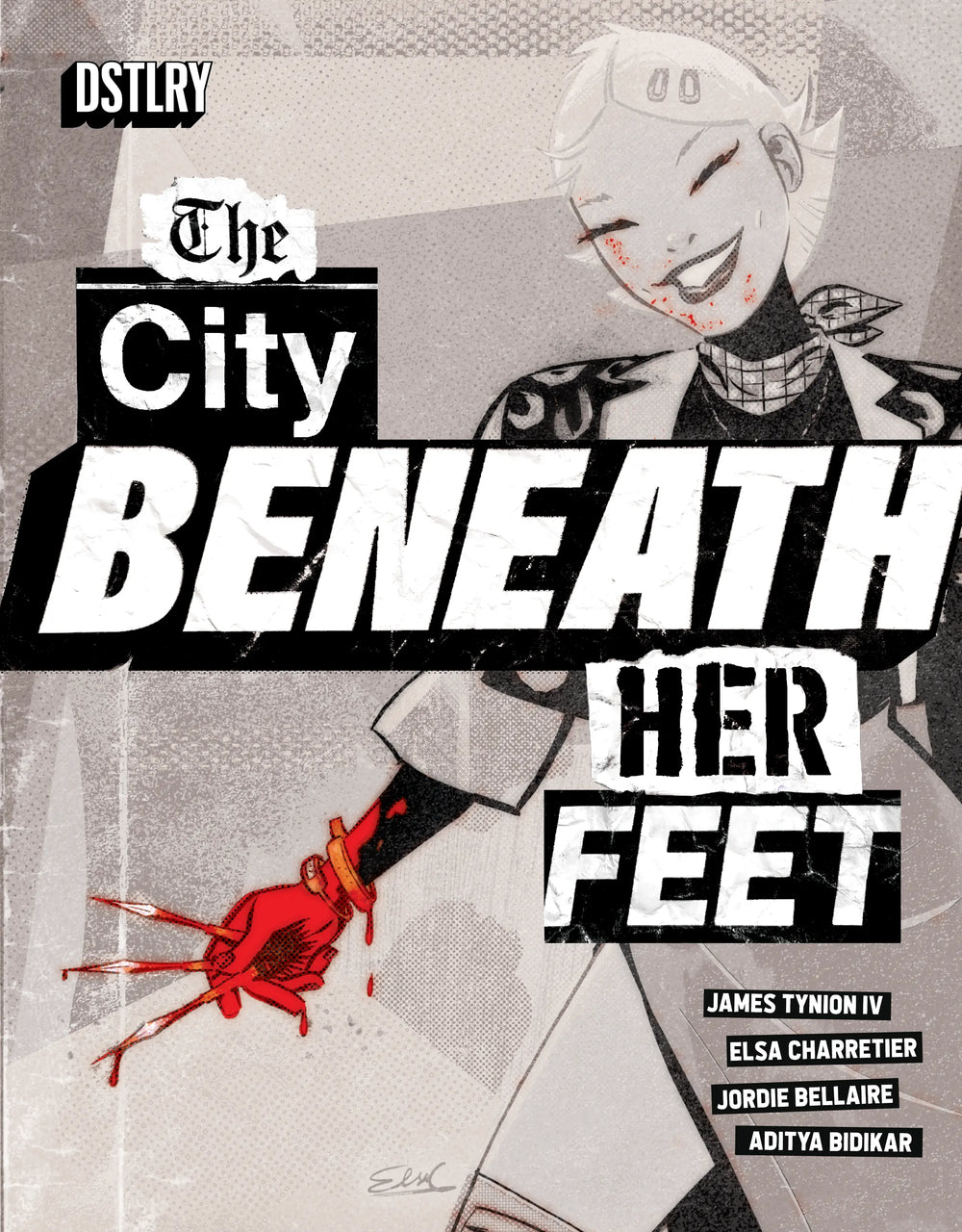 The City Beneath Her Feet  #1 Second Printing - Charretier