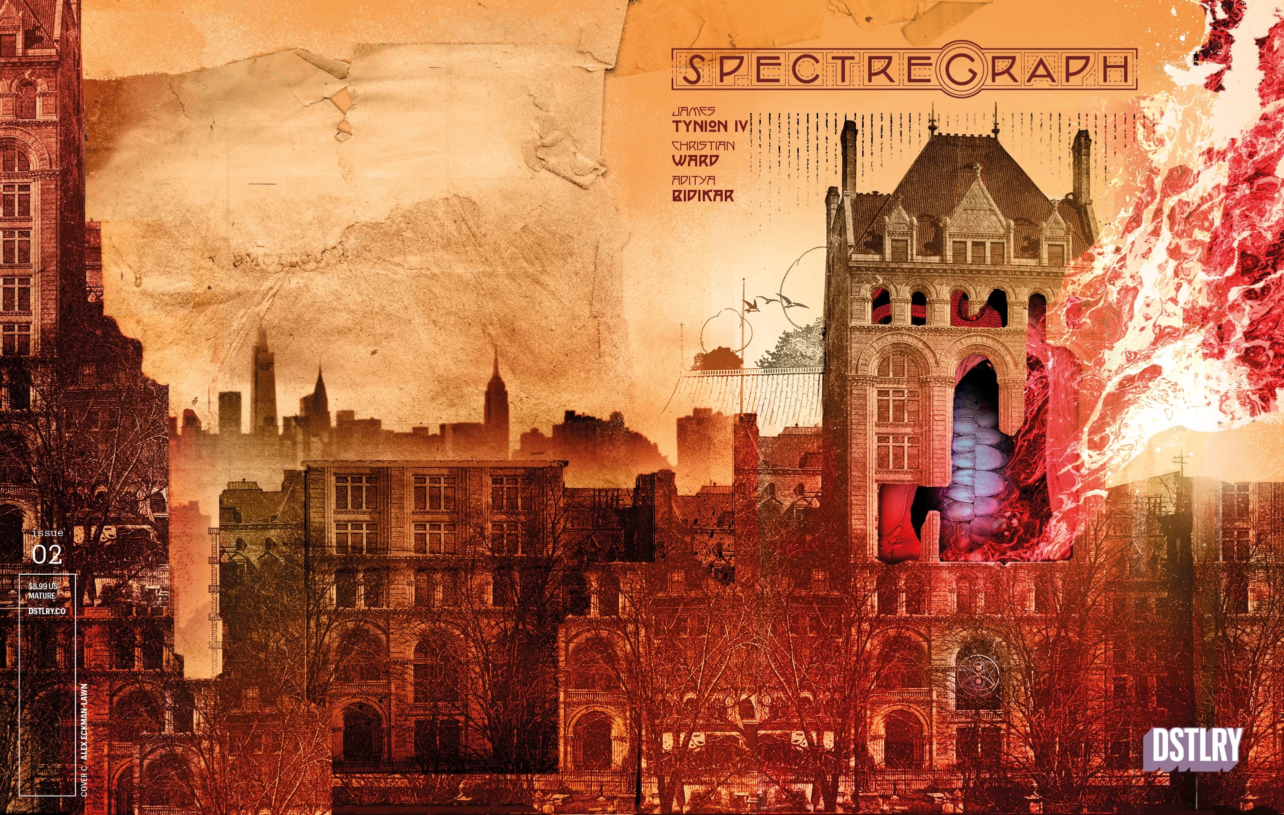 Spectregraph #2 (Cover C - Eckman-Lawn)