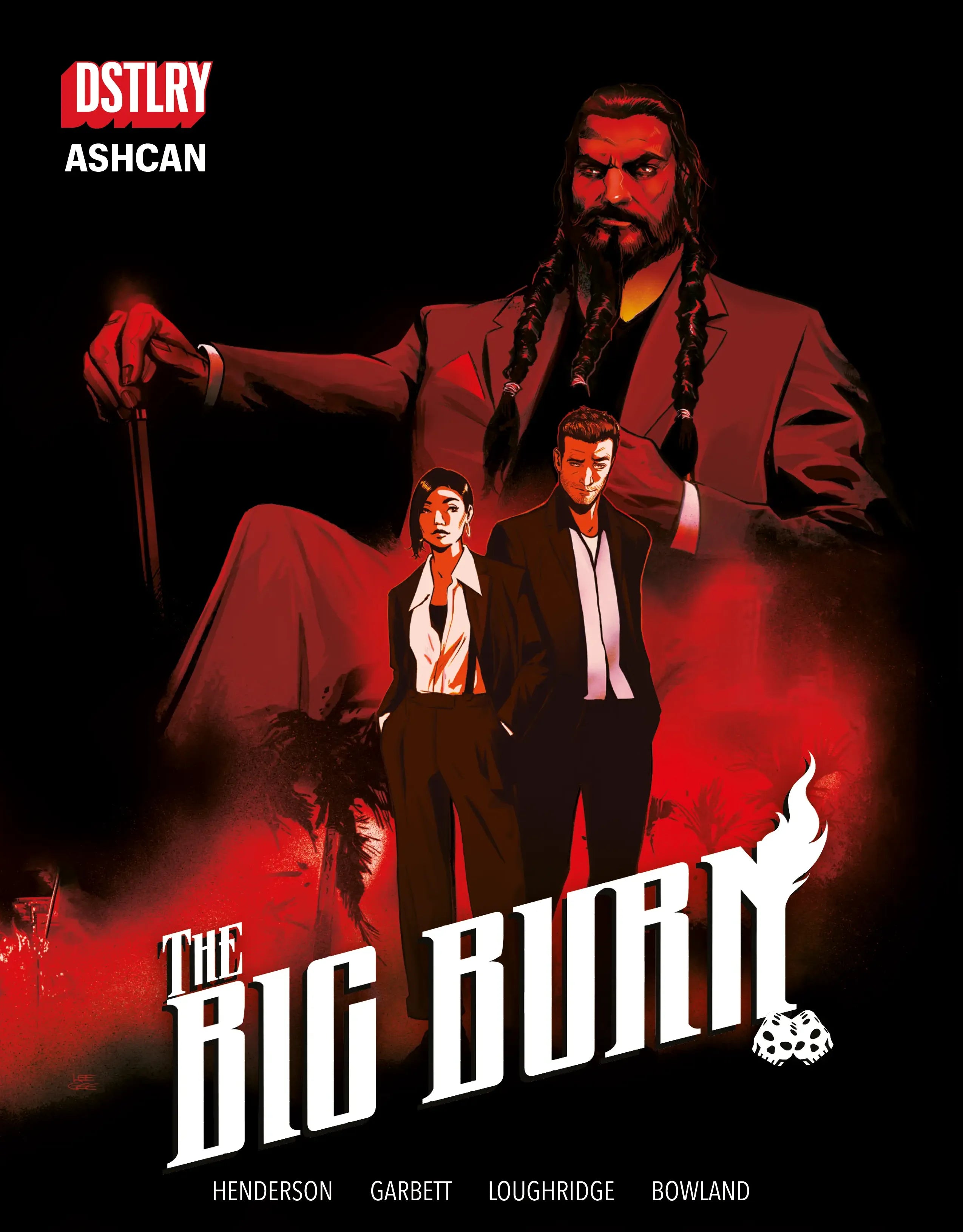 The Big Burn #1 Ashcan (Cover A – Garbett)