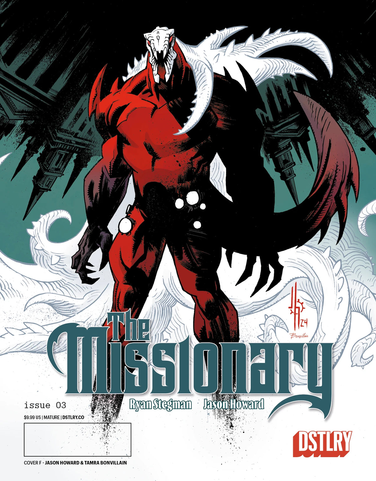 The Missionary #3 (Cover F - Howard Red Label NSFW)