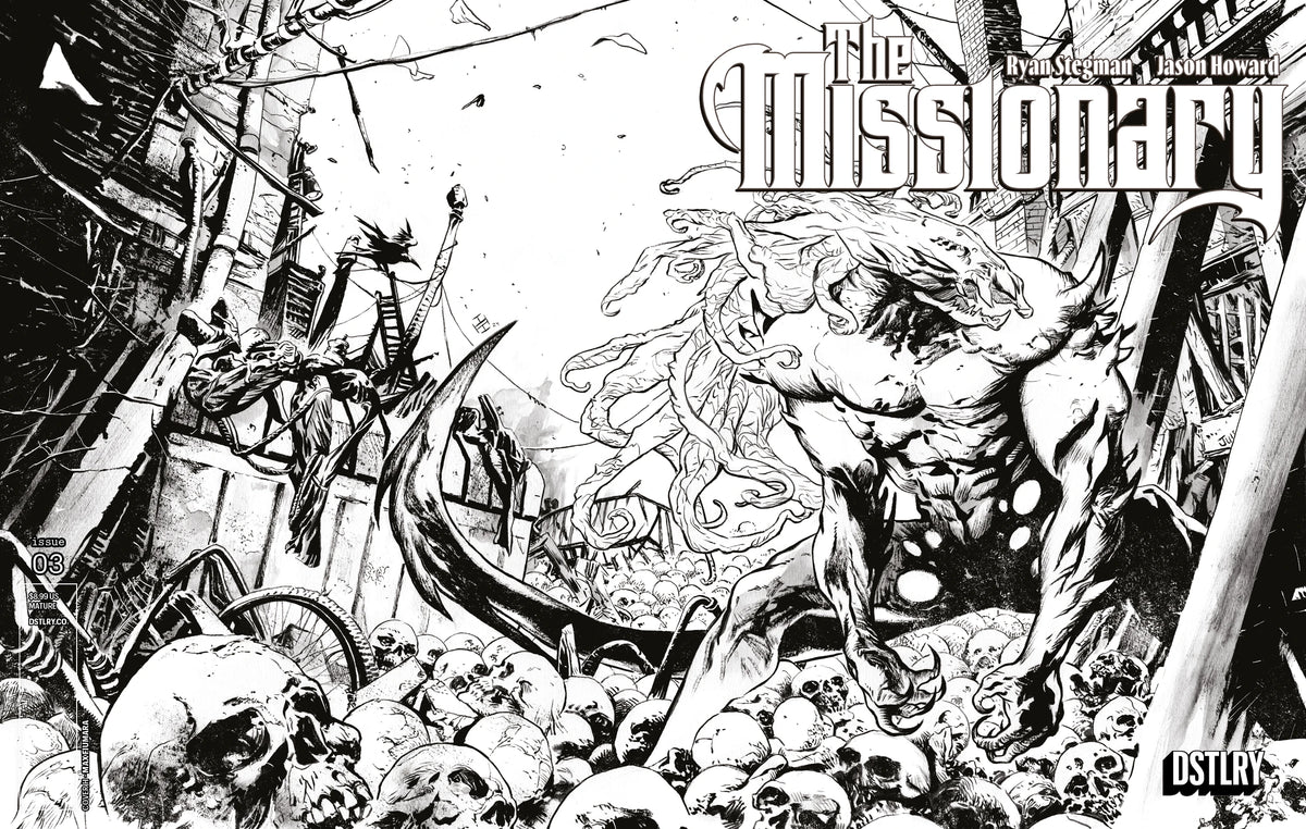 The Missionary #3 (Cover H - Fiumara Black & White)