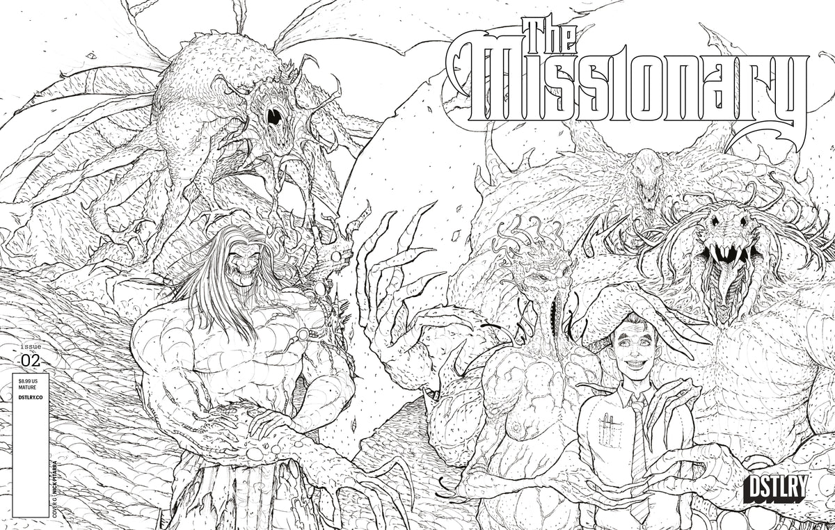 The Missionary #2 (Cover G - Pitarra Black & White)