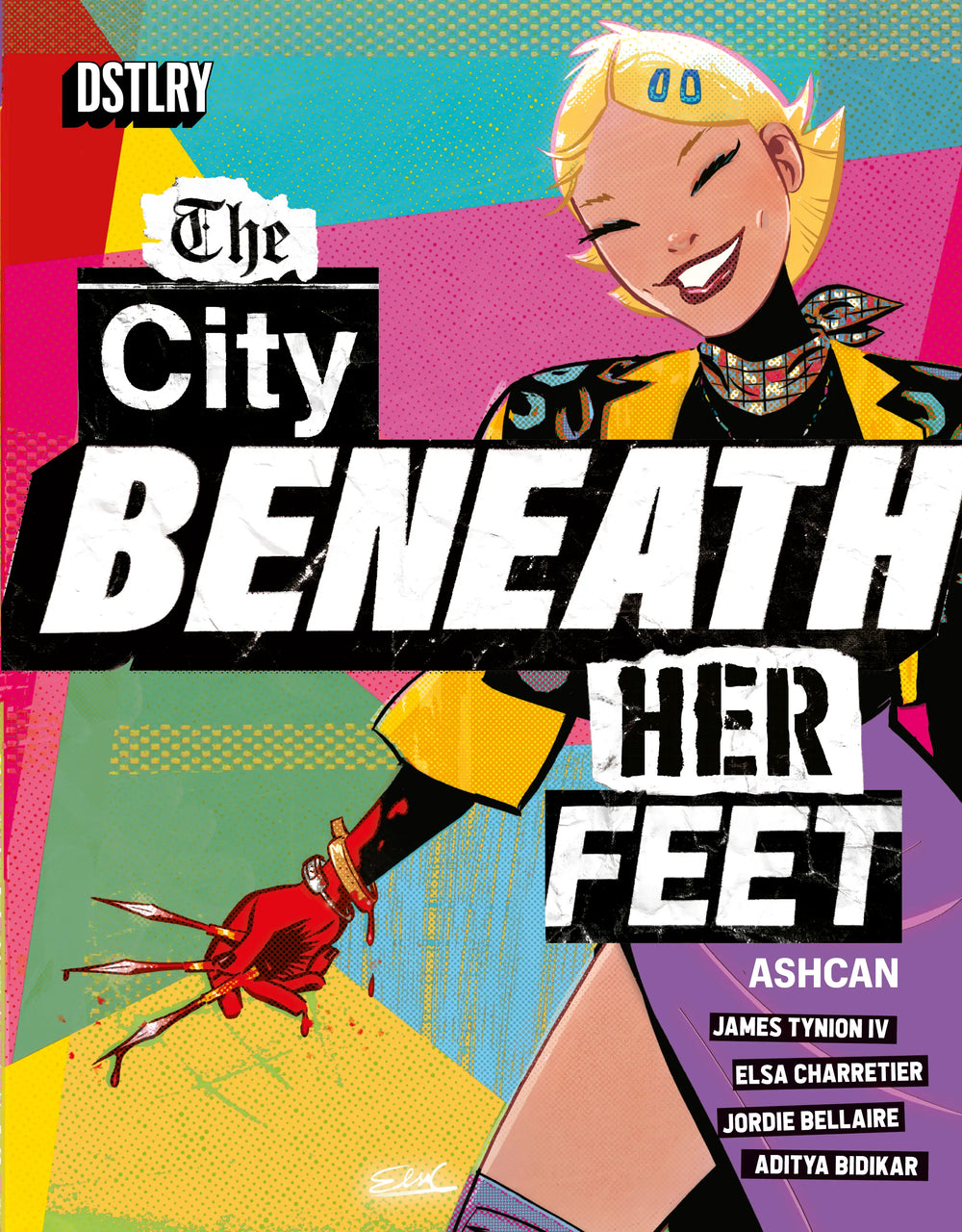 The City Beneath Her Feet #1 Ashcan (Cover  - Charretier)