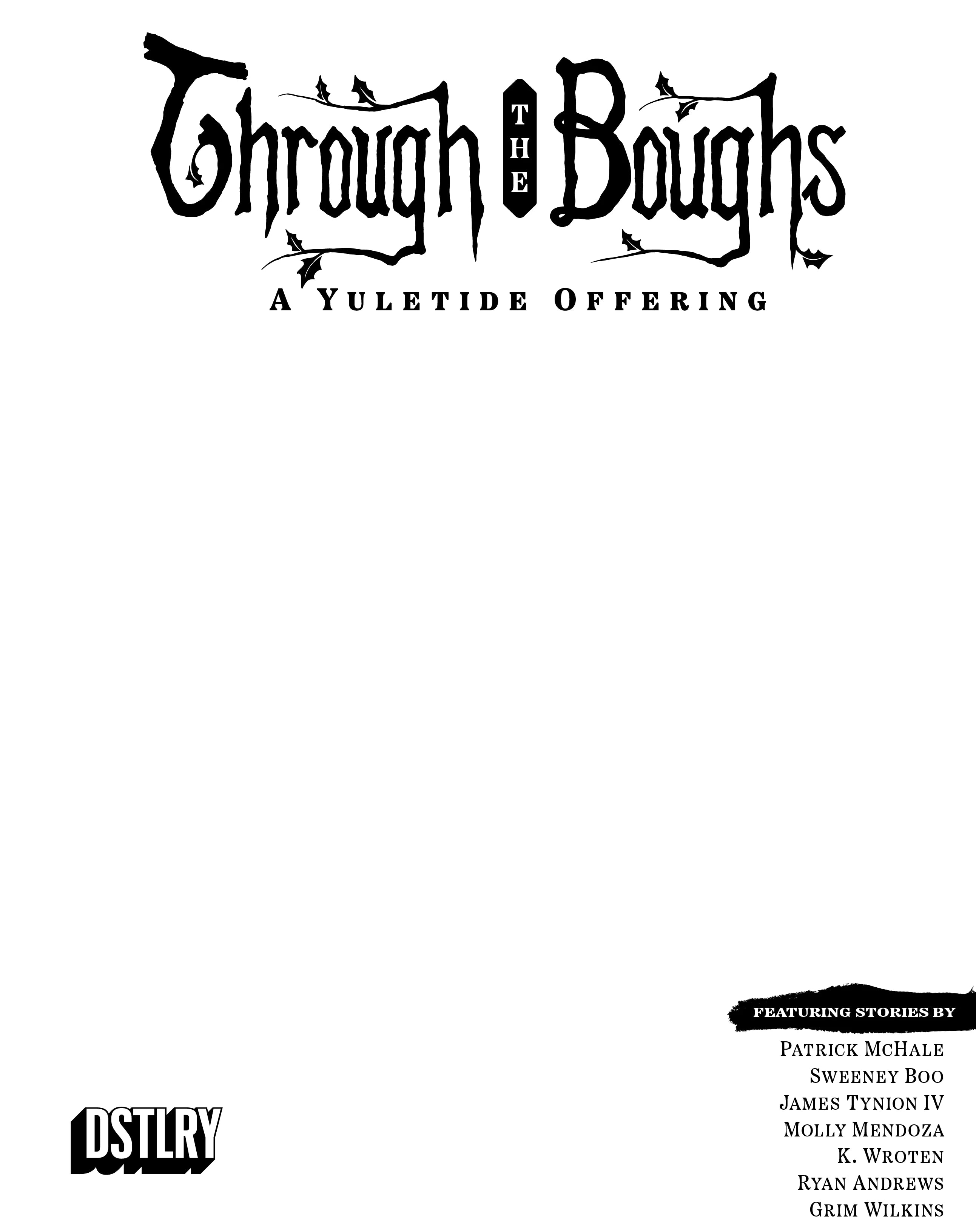 Through The Boughs: A Yuletide Offering (Cover G - Sketch)