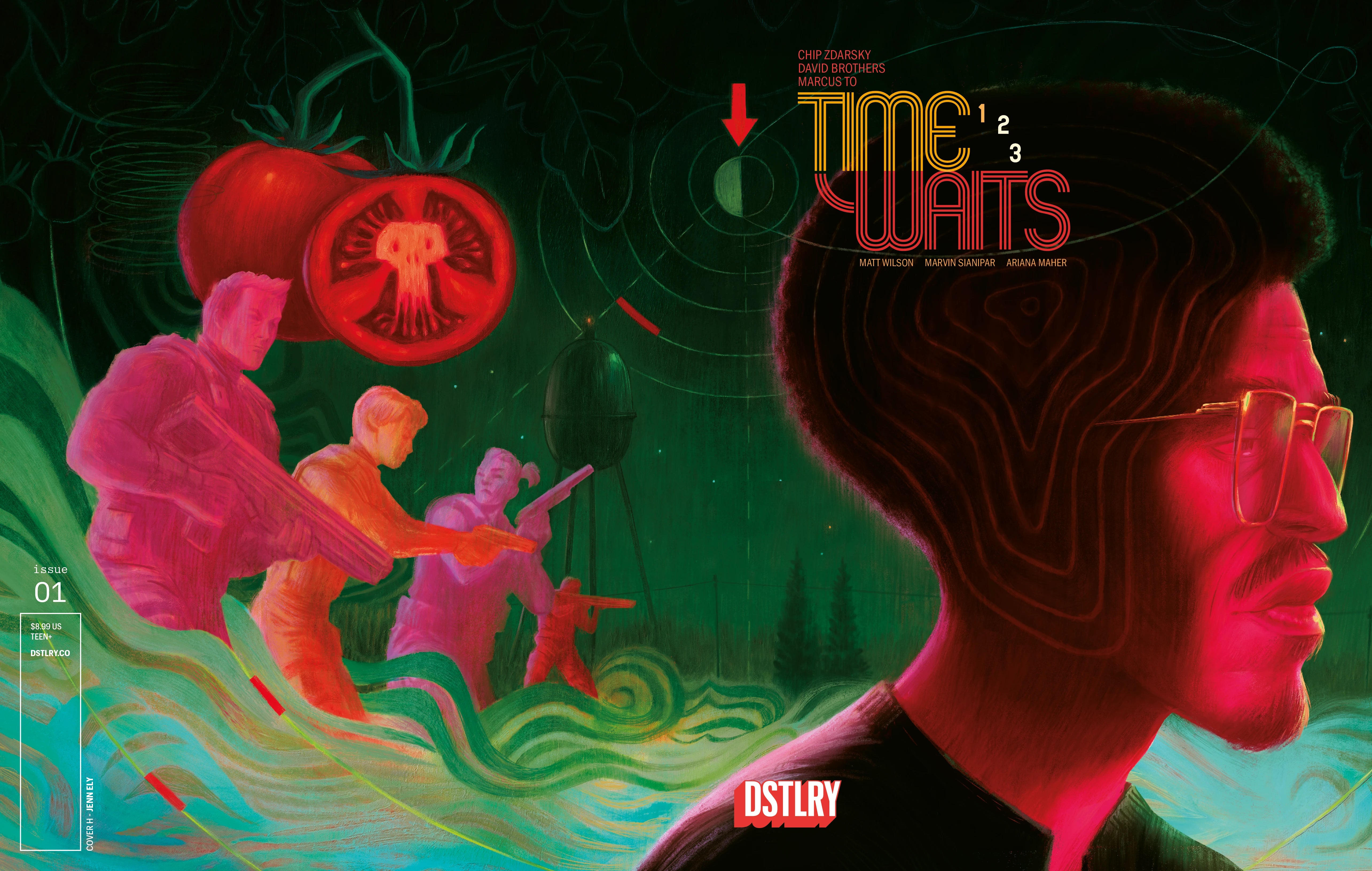 Time Waits #1 (Cover H - Ely)