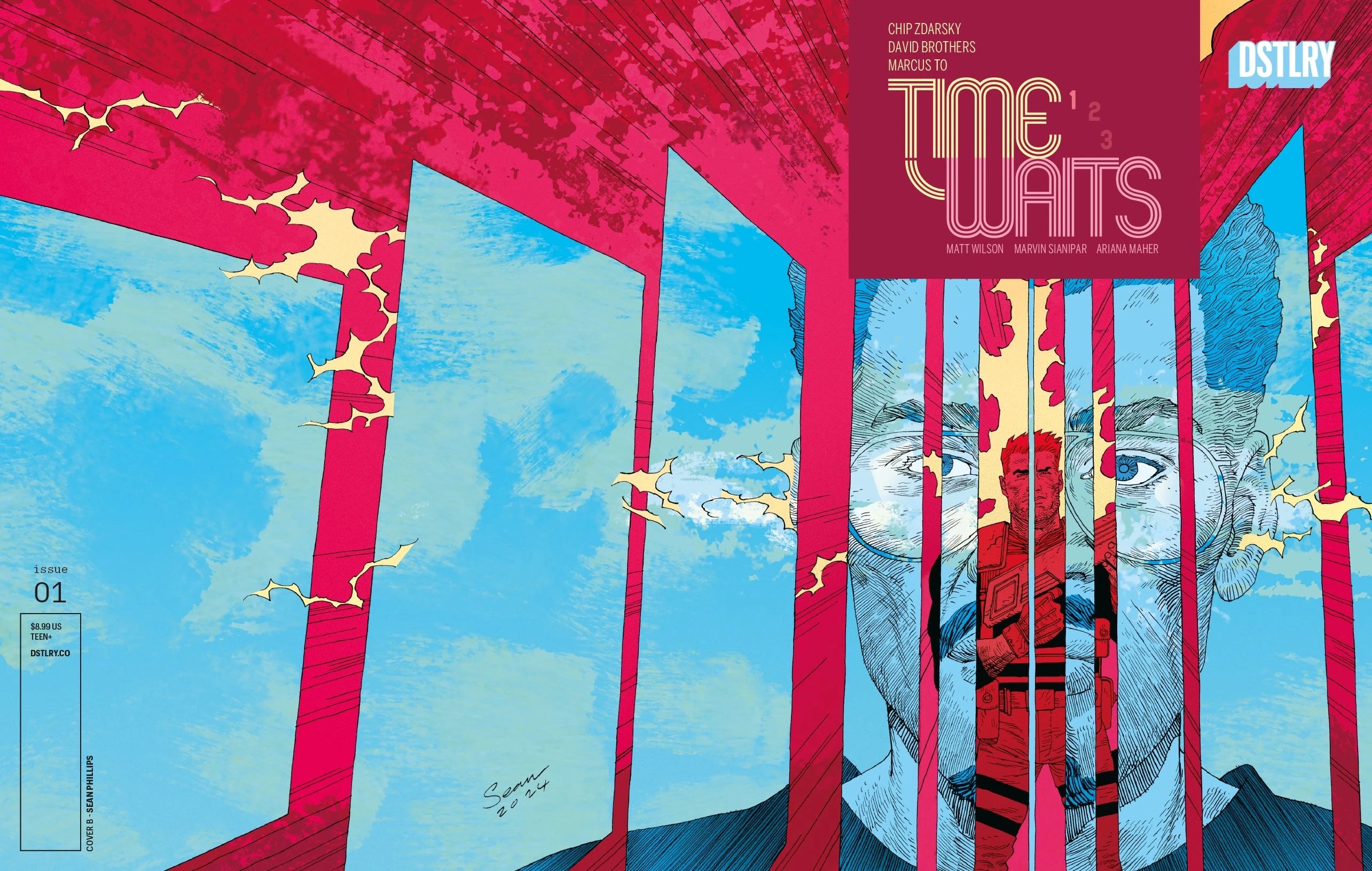 Time Waits #1 (Cover B - Phillips)