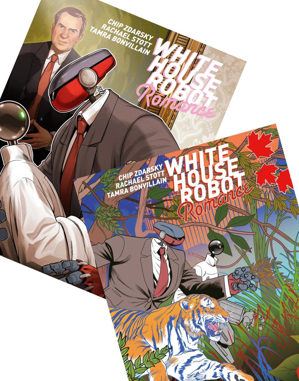 White House Robot Romance #1-2 Print Bundle