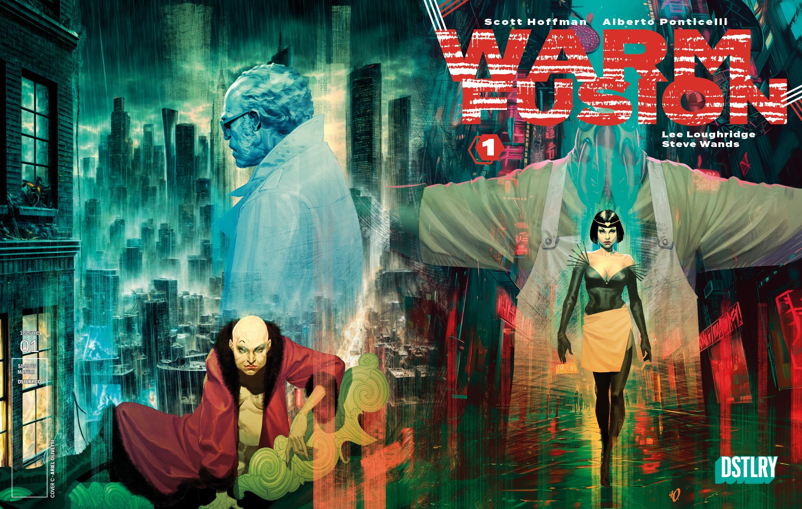 Warm Fusion #1 (Cover C - Olivetti)