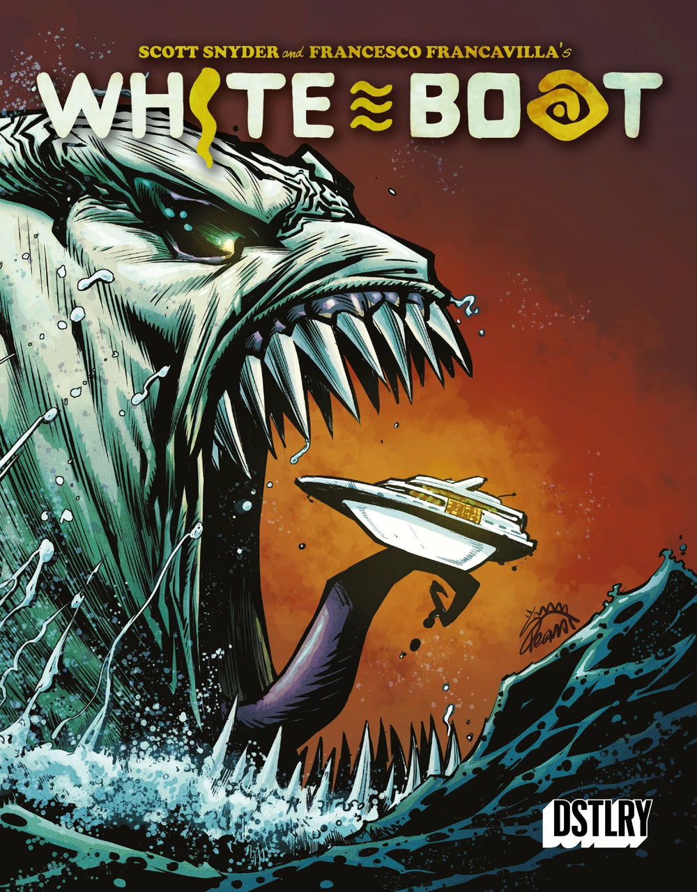 White Boat #1 (Cover F – Stegman)