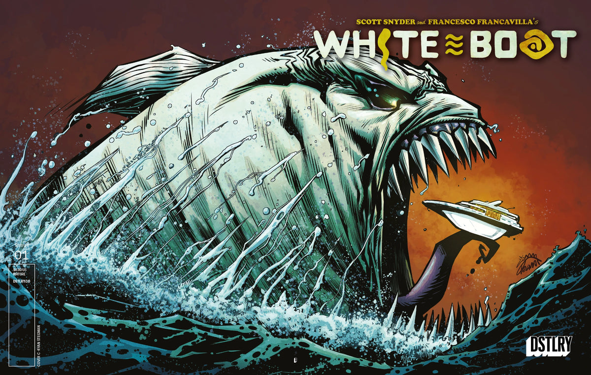 White Boat #1 (Cover F – Stegman)