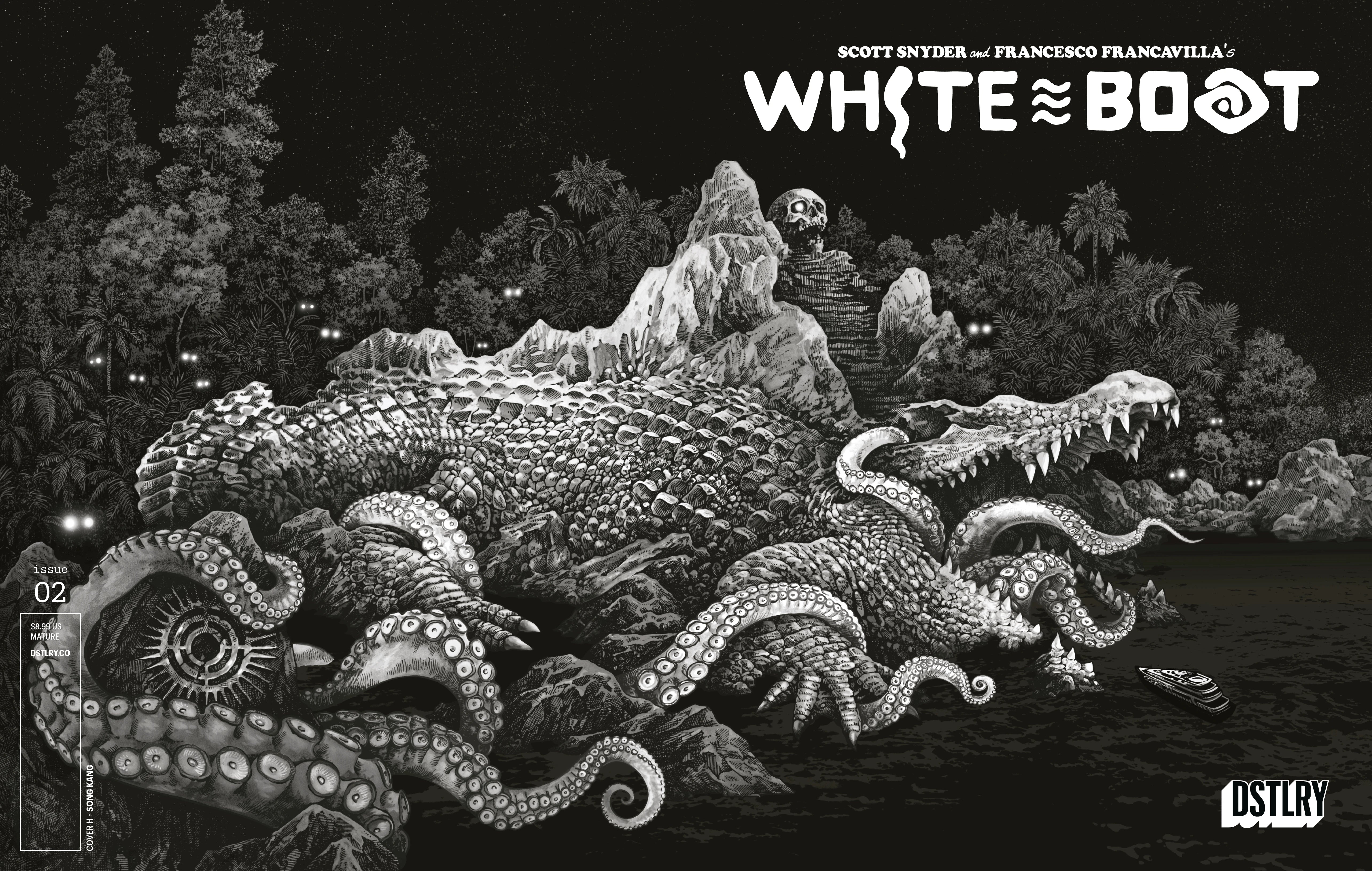 White Boat #2 (Cover H - Kang)