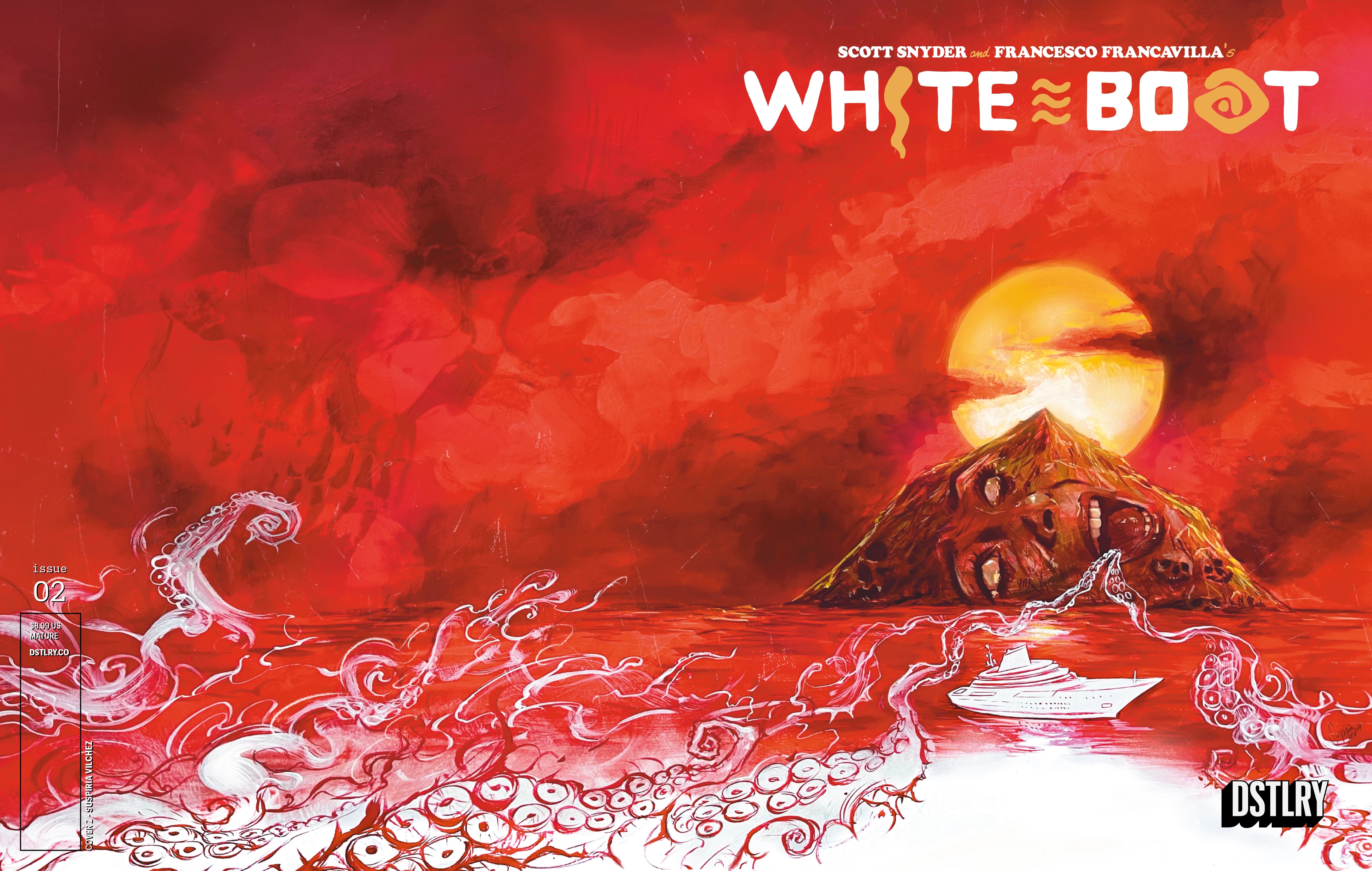 White Boat #2 (Cover Z - Vilchez)