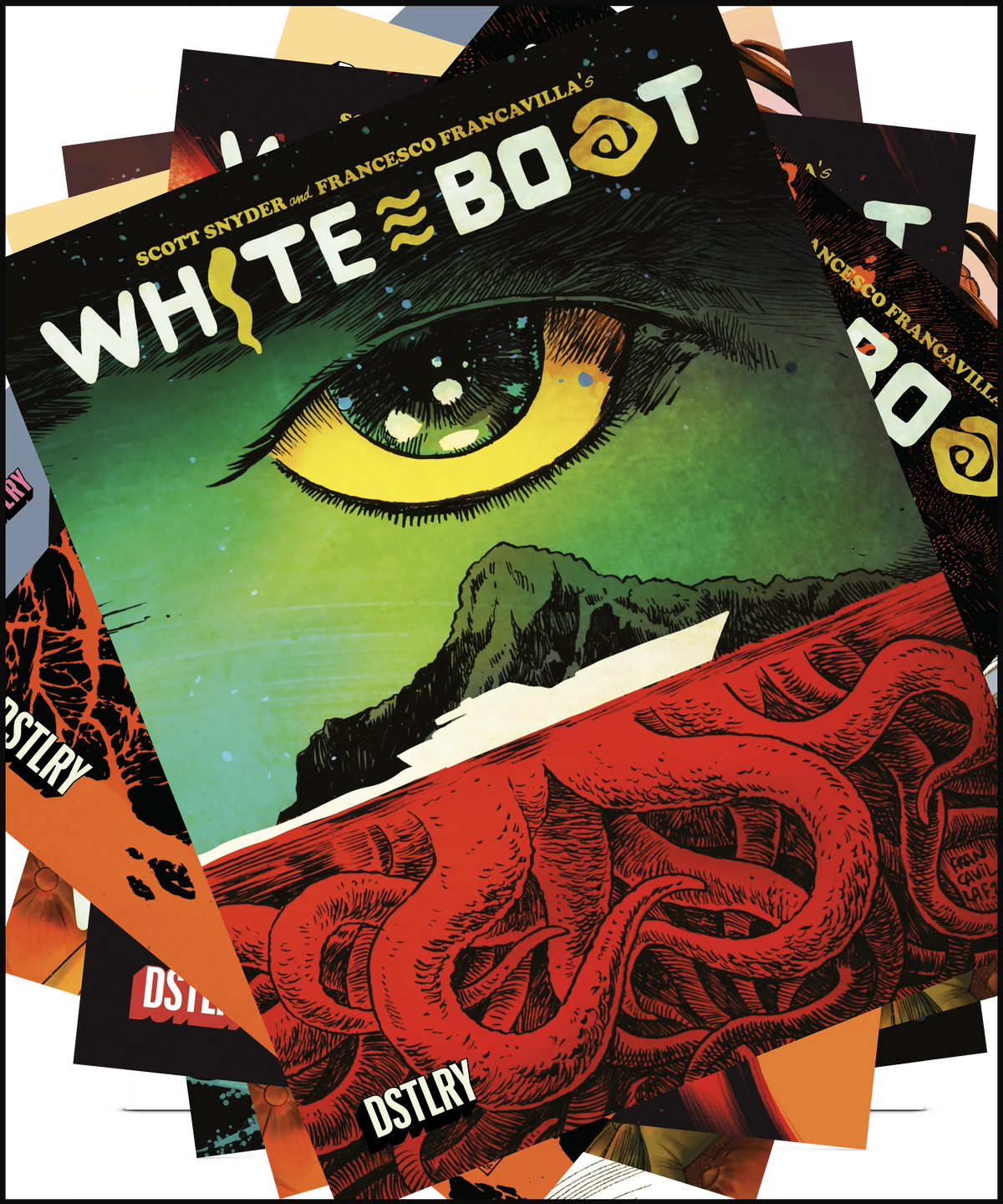 White Boat #1 Variant Bundle