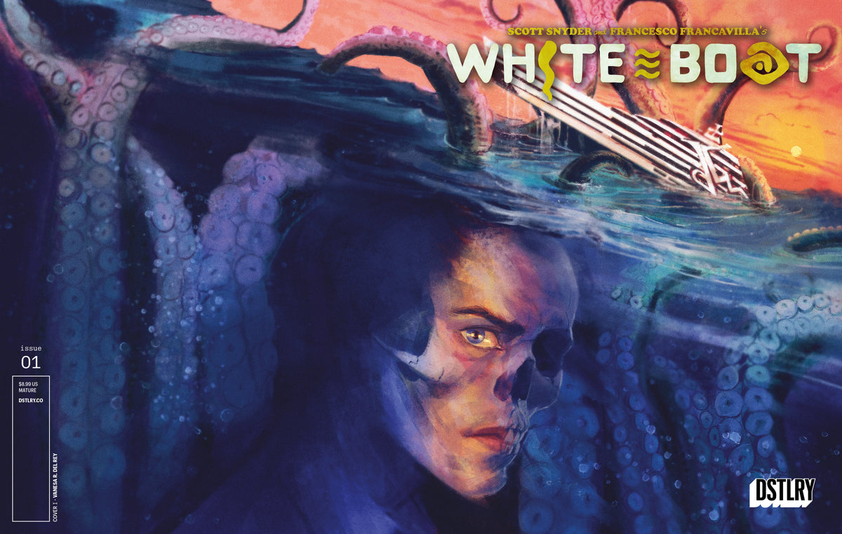 White Boat #1 (Cover I – Del Rey)