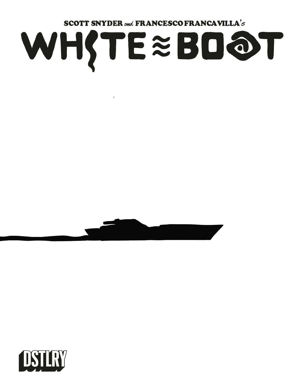 White Boat #1 (Cover G - Sketch)