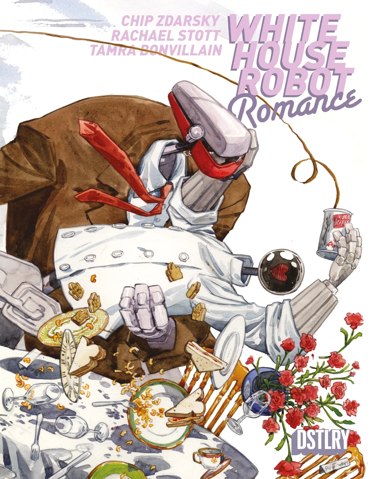 White House Robot Romance #1 (Cover B - Thompson)