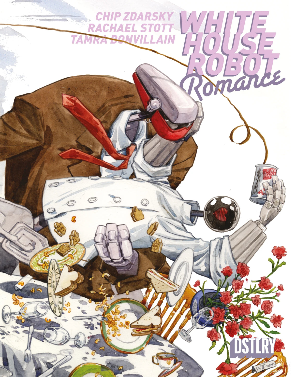 White House Robot Romance #1 (Cover B - Thompson)
