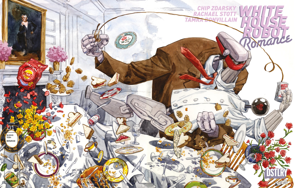 White House Robot Romance #1 (Cover B - Thompson)