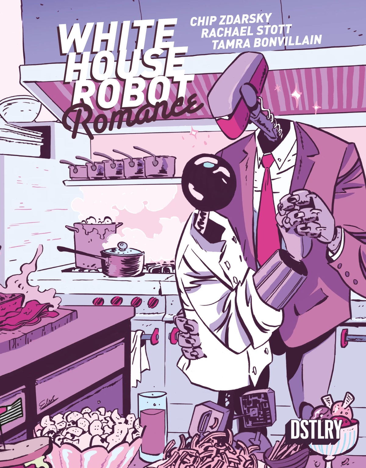 White House Robot Romance #1 (Cover C - Charretier)