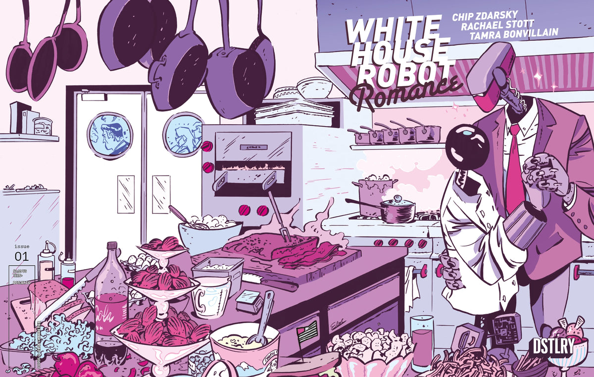 White House Robot Romance #1 (Cover C - Charretier)